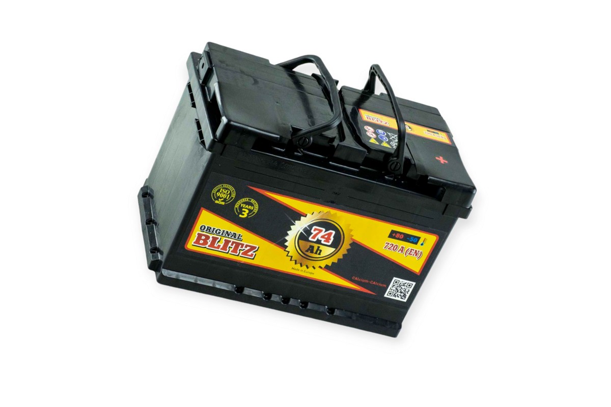 Акумулятор 12В 74 Ah Blitz Premium Black (0) -+